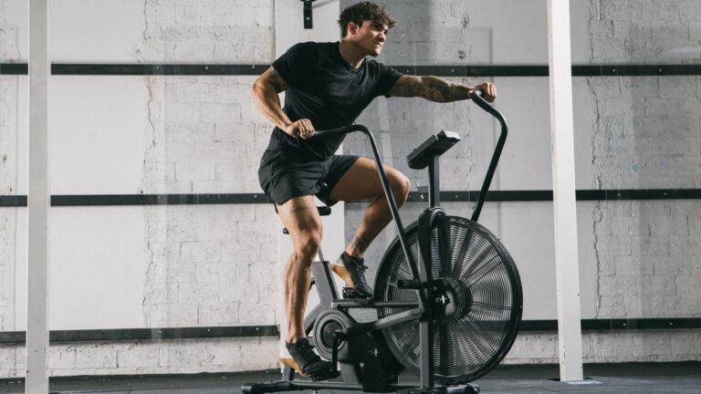 Man using Assault Bike